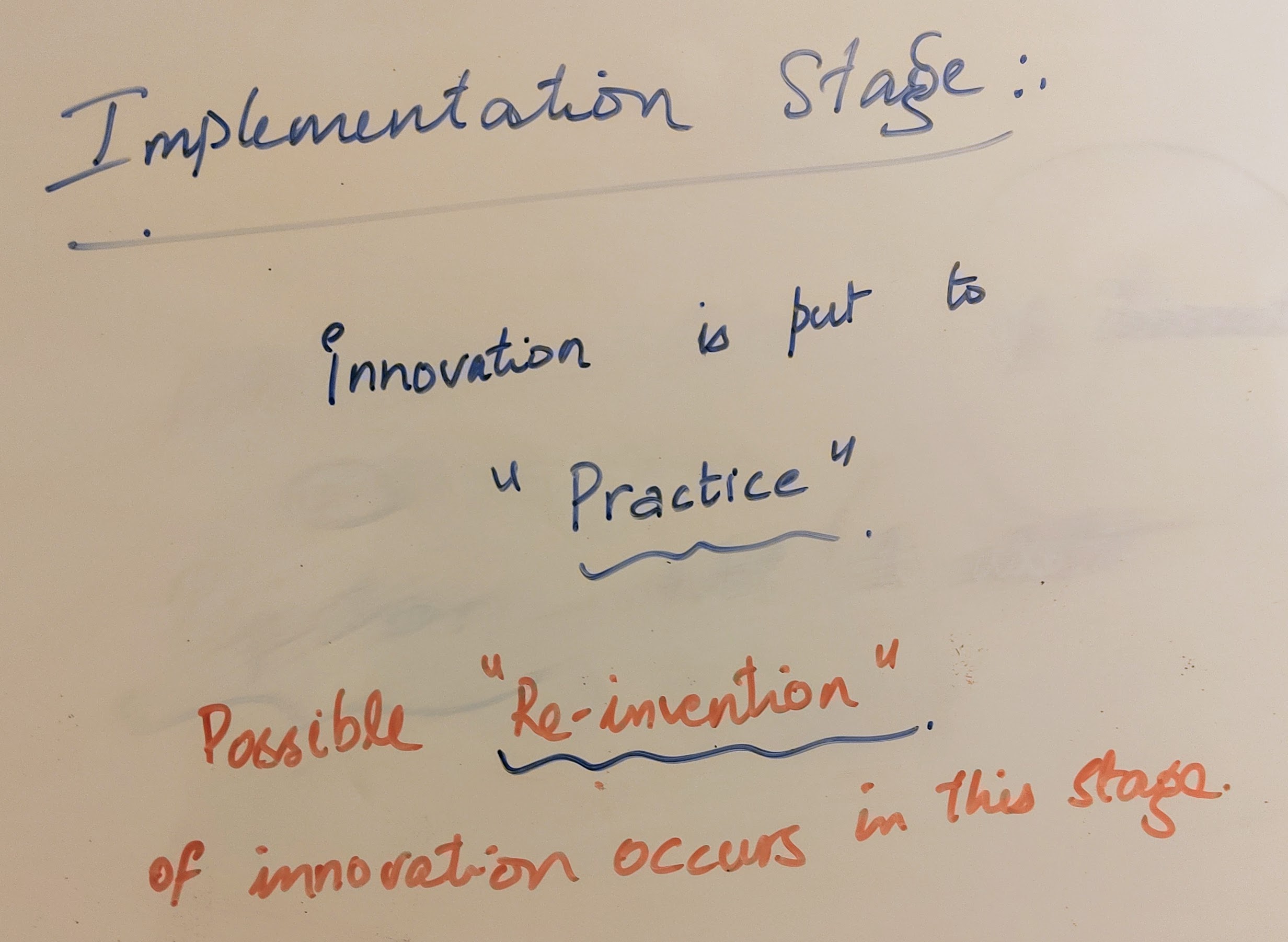 Implementation Stage